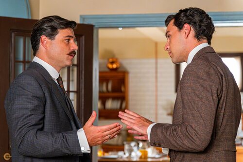 Arturo García Sancho y Xavi Lock en la temporada 7 y el capítulo 196 de 'La promesa'