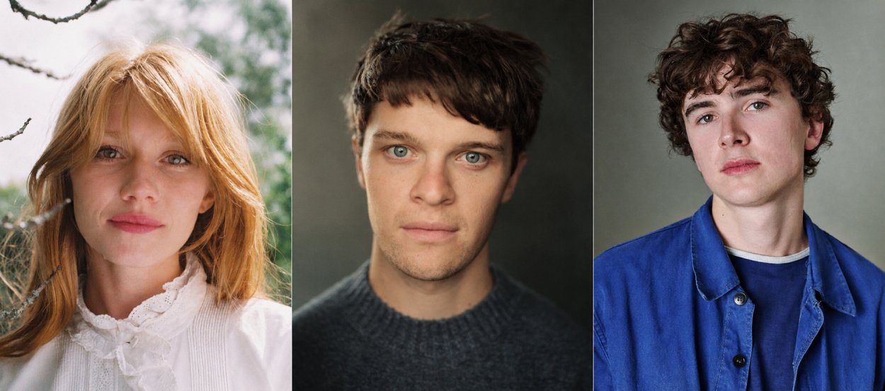 Hannah Chinn, Jasper Talbot y Harry Gilby