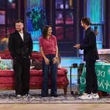 Gabriel Rufián e Irene Montero, con David Broncano en 'La revuelta'