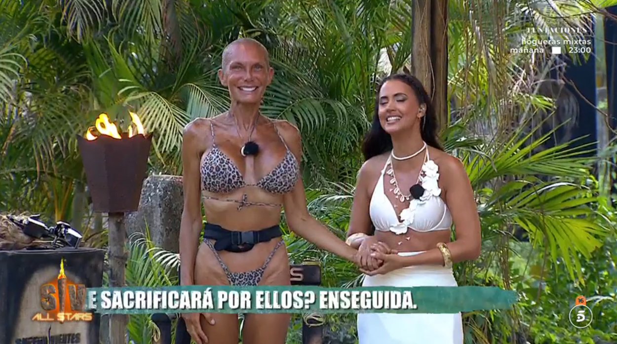 Yola Berrocal se rapa al cero en 'Supervivientes All Stars'