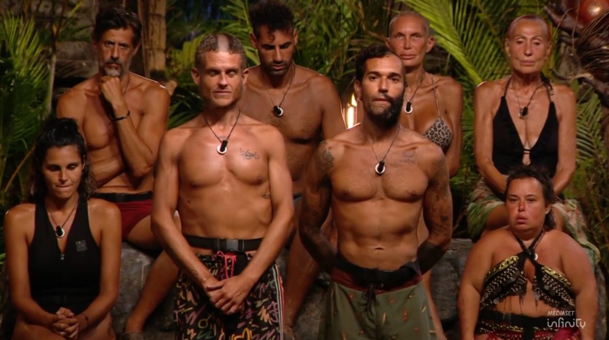 Arkano y Omar Sánchez, antes de la expulsión en 'Supervivientes All Stars'