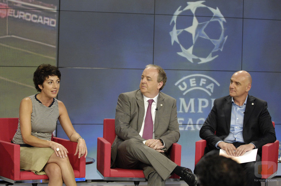 Rosalía Lloret, Javier Pons e Ignacio Gómez-Acebo