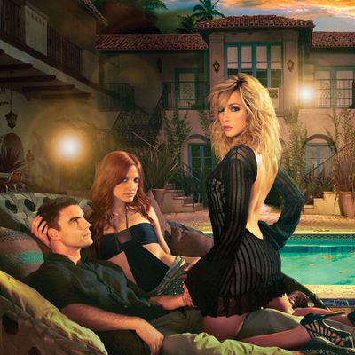 Colin Egglesfield, Katie Cassidy y Ashlee Simpson