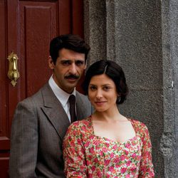 Nacho Fresneda y Bárbara Lennie