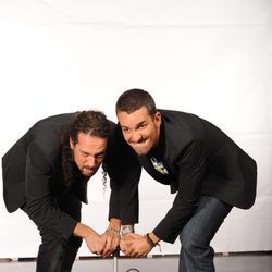  Juan y Damián en una foto promocional de 'El hormiguero'