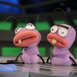Las hormigas Trancas y Barrancas en el plató de 'El Hormiguero'