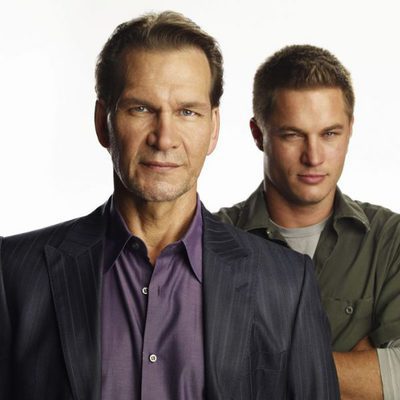 Patrick Swayze y Travis Fimmel en su serie