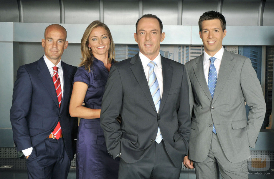 Hilario Pino, Daniel Gomez, Ramón Fuentes y Ainhoa Fernandez