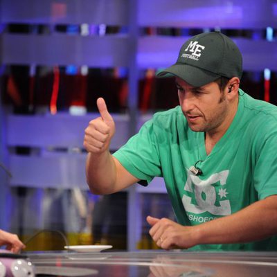 Adam Sandler con Trancas y Barrancas en 'El Hormiguero'