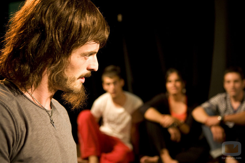 Gonzalo Prado en el ensayo