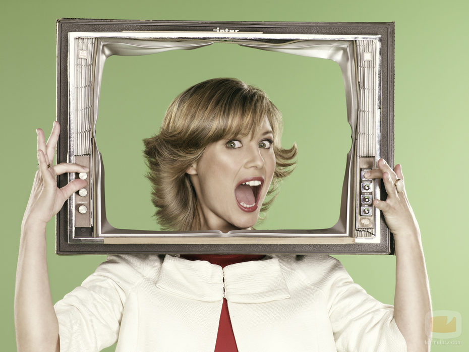 Sol Echagüe en su informativo