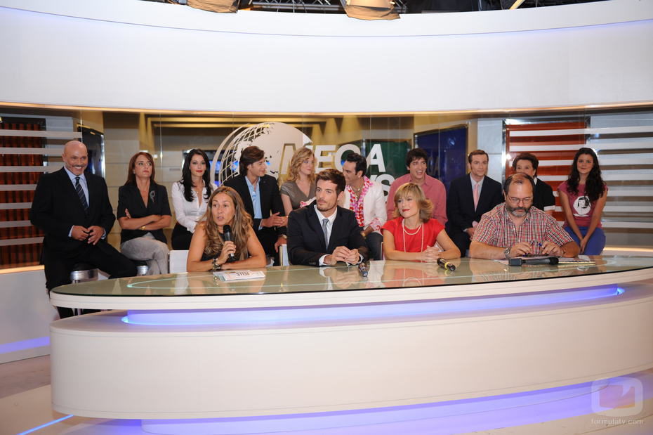 Rueda de prensa de la serie 'Los exitosos Pells'