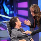 Olivia Wilde y Pablo Motos en el programa