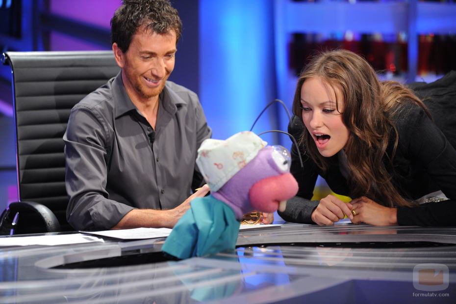 Olivia Wilde bromea con Barrancas