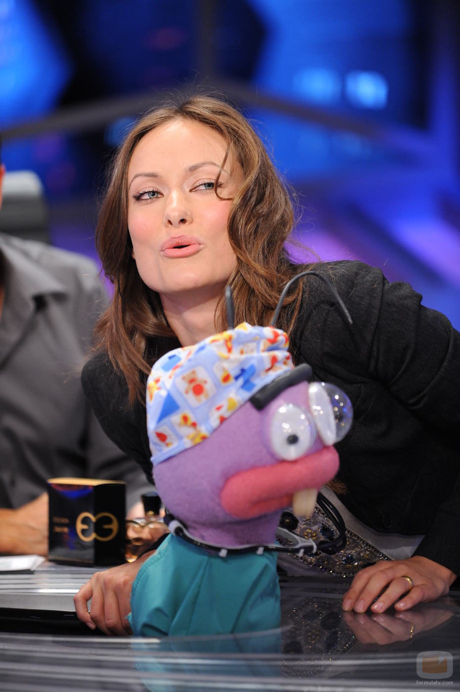 Olivia Wilde y Trancas en 'El Hormiguero'