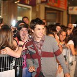 Ricardo Gómez con los fans