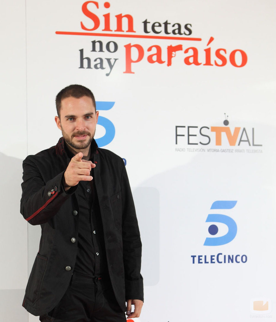 Manuel Cardona en la première de 'STNHP'