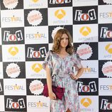 Úrsula Corberó posa en la première de 'FoQ'