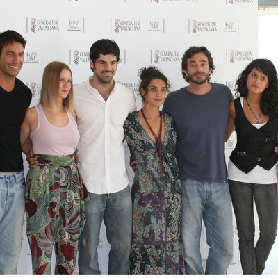 Reparto de 'La piel azul'