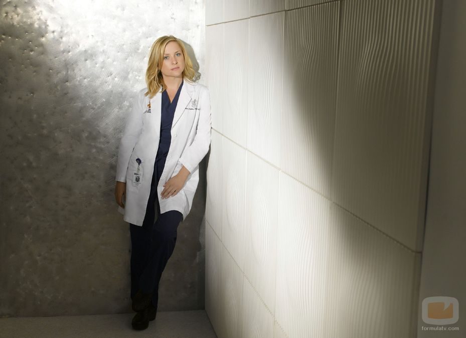 La actriz Jessica Capshaw