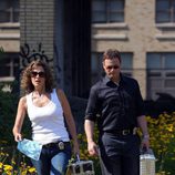 Melina Kanakaredes y Gary Sinise en 'Veritas', de 'CSI: NY'