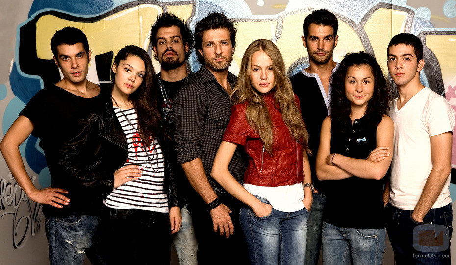 '90-60-90', foto promocional con los actores