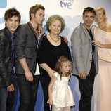 Los Alcántara en la première de 'Cuéntame cómo pasó'