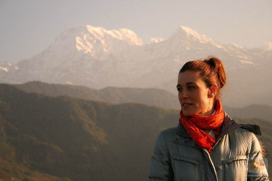 Raquel Sánchez Silva en "La ruta del Himalaya"