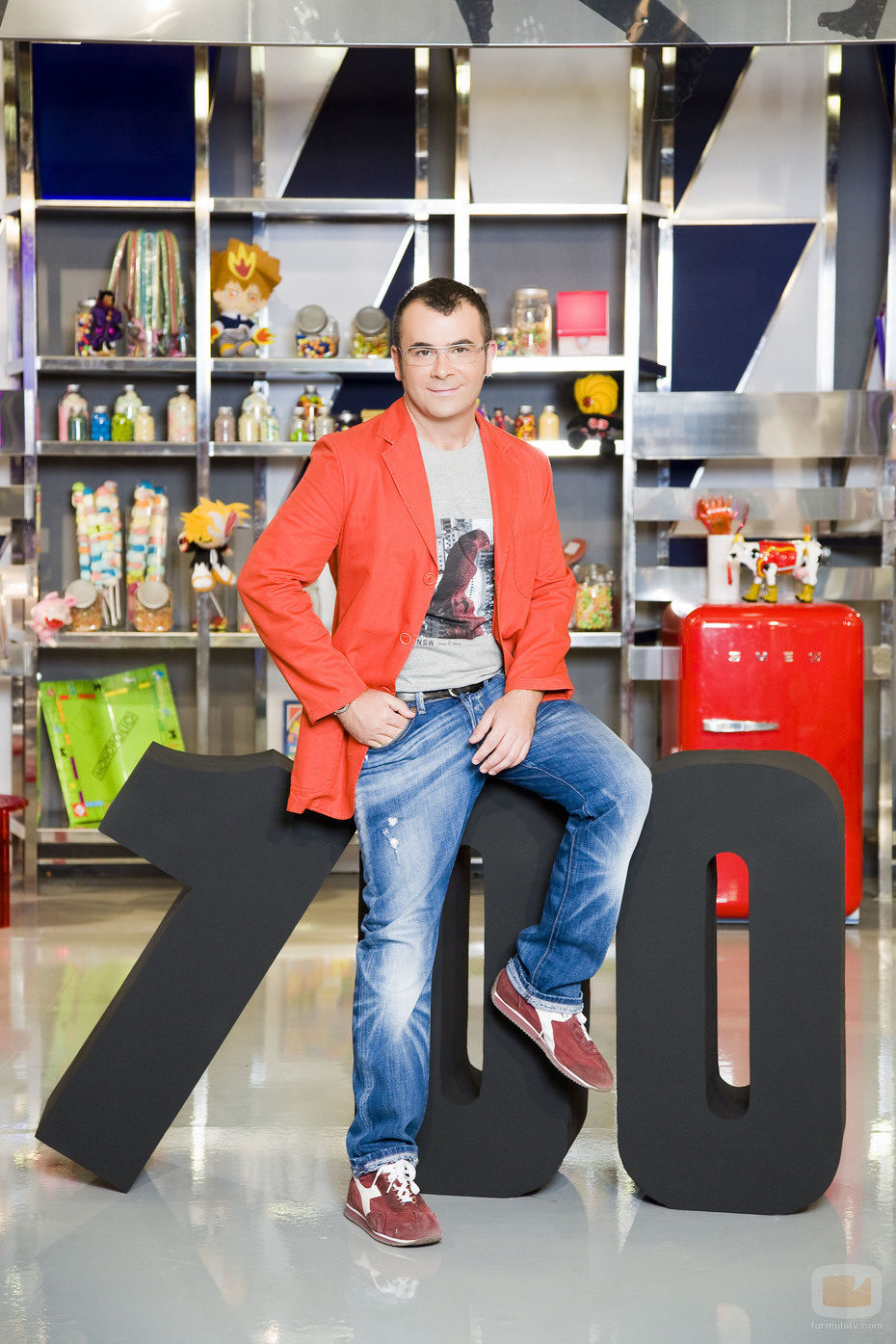 Jorge Javier Vázquez en el plató de 'Sálvame'