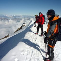 'Desafío extremo' en Los Alpes