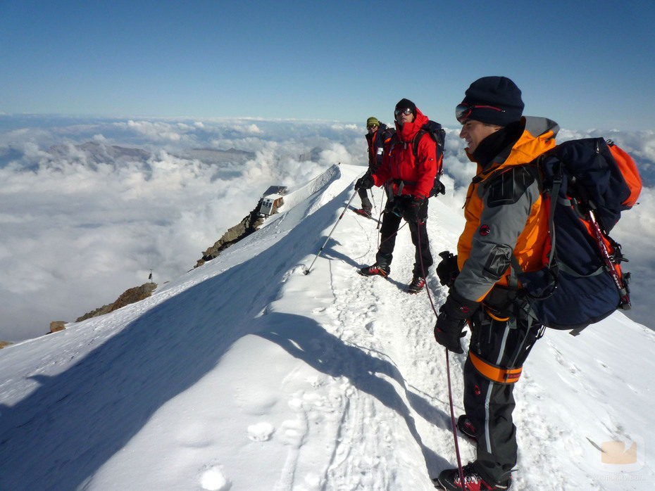 'Desafío extremo' en Los Alpes