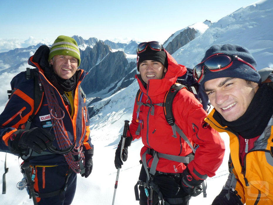 Calleja con Barberá y Pedrosa
