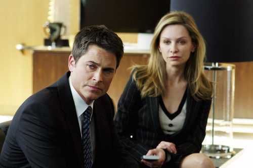 Rob Lowe junto a Calista Flockhart