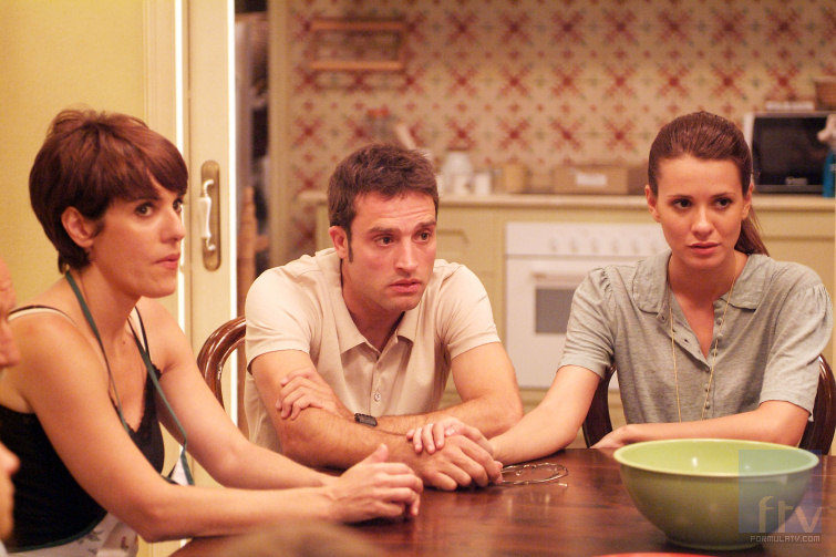 Anabel Alonso, Daniel Guzmán y Elena Ballesteros