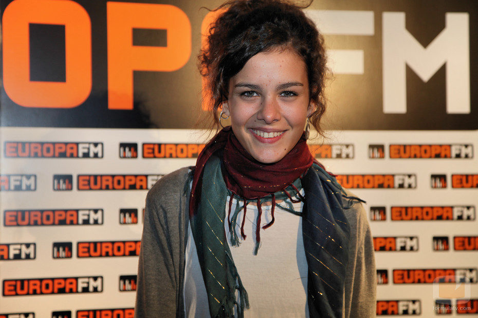 Sandra Blázquez durante la presentación de temporada de Europa FM