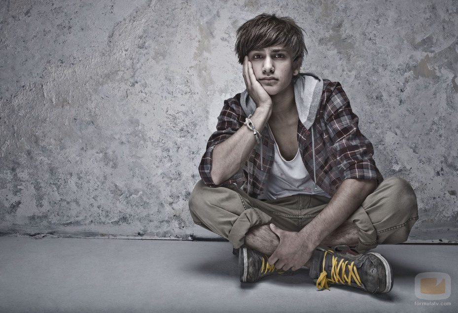 Luke Pasqualino de la serie 'Skins'