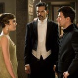 Roberto Enríquez, Rodolfo Sancho y Adriana Ugarte en 'La señora'