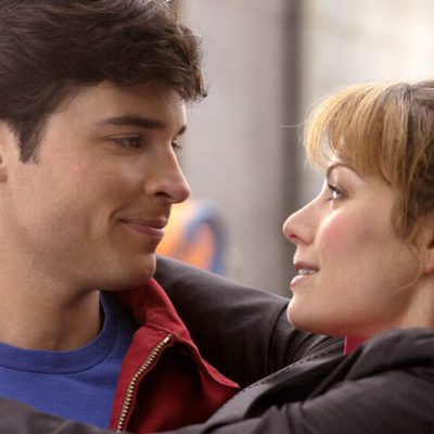 Clark Kent (Tom Welling) y Lois Lane (Erica Durance)