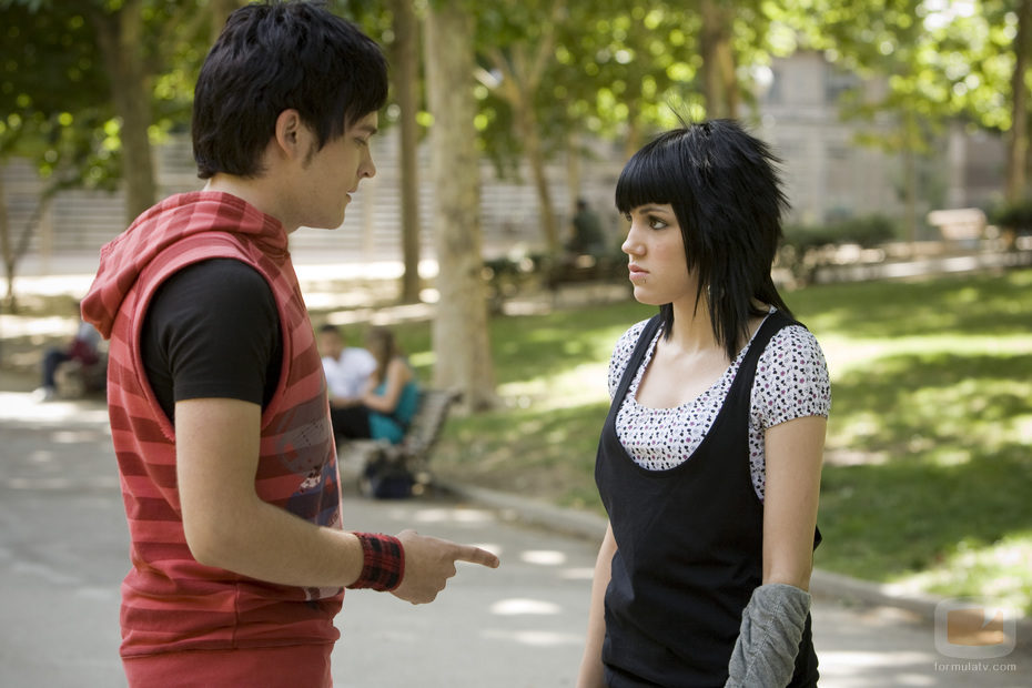 Gorka y Paula, padres en 'Física o química'