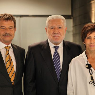 Heinrich Joos, Luis Bassat y Regina Knaster