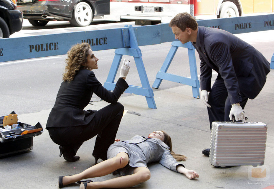 Investigación de un asesinato en 'CSI: NY'