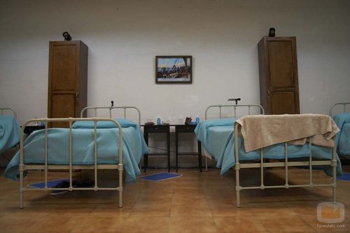 Dos camas en 'Curso del 63'
