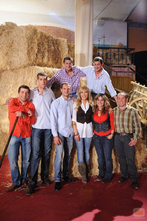 Luján y los granjeros del programa