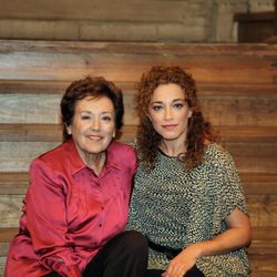 Amparo Baró y Cristina Marcos