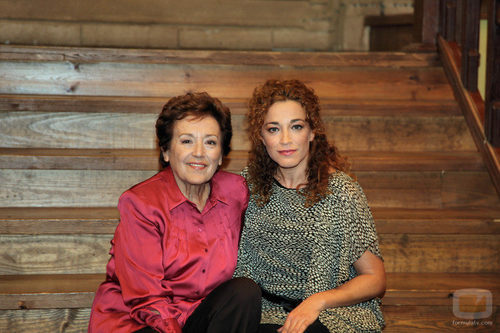 Amparo Baró y Cristina Marcos