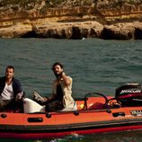 Francino y Hortelano en 'Punta Escarlata'