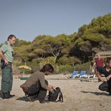 Rodaje de 'Punta escarlata'