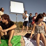 Álvaro Cervantes y Nadia de Santiago