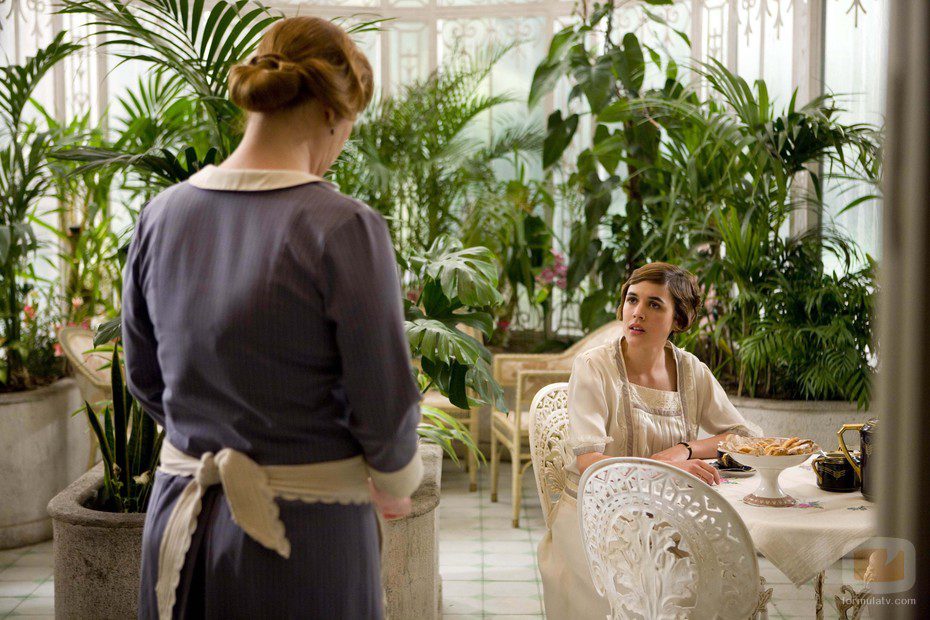 Adriana Ugarte en su casa en 'La señora'