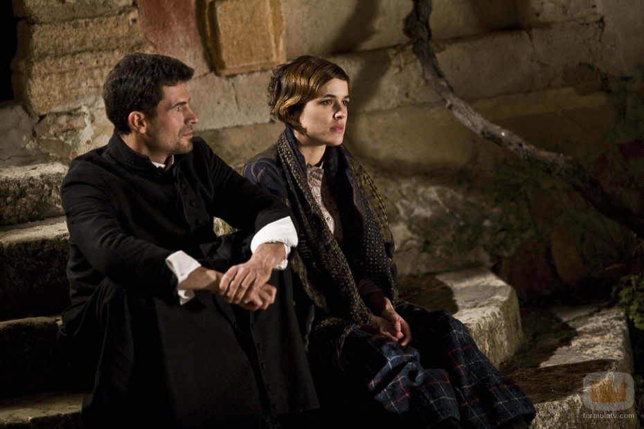 Ángel y Victoria en 'La Señora'